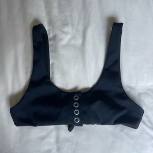 TOPSHOP Swim Top - Black - Size 0-2 (XS)